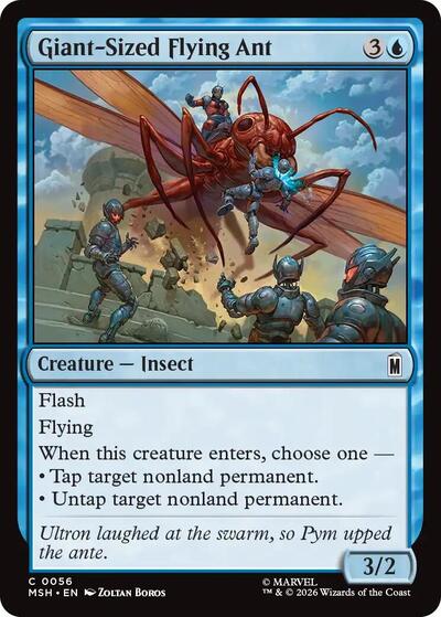 Giant-Sized Flying Ant (Marvel Super Heroes) Near Mint - Nick Nack's Full Frontal Attack