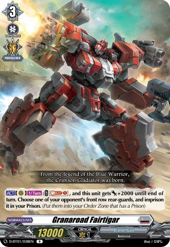 Granaroad Fairtigar (Genesis of the Five Greats) Near Mint