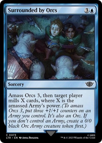 Surrounded by Orcs (Universes Beyond: The Lord of the Rings: Tales of Middle-earth) Near Mint - Nick Nack's Full Frontal Attack