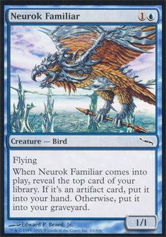 Neurok Familiar (Mirrodin) Light Play