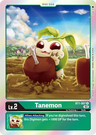 Tanemon (Resurgence Booster Reprint) (Resurgence Booster) Near Mint Foil - Nick Nack's Full Frontal Attack