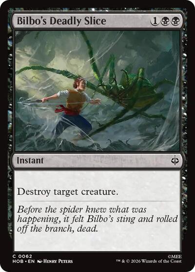 Bilbo's Deadly Slice (The Hobbit) Near Mint