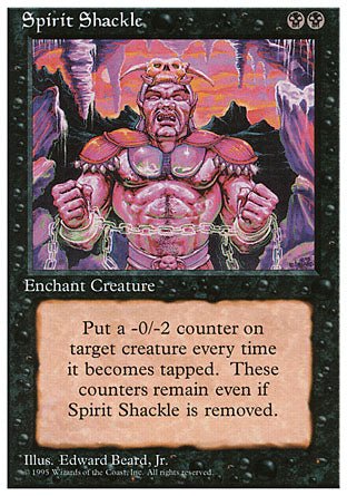 Spirit Shackle (4th Edition) Light Play - Nick Nack's Full Frontal Attack