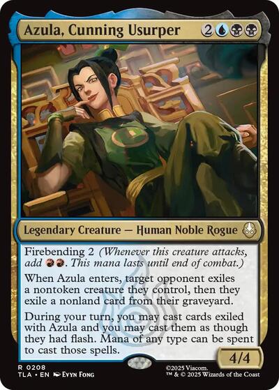 Azula, Cunning Usurper (Avatar: The Last Airbender) Near Mint