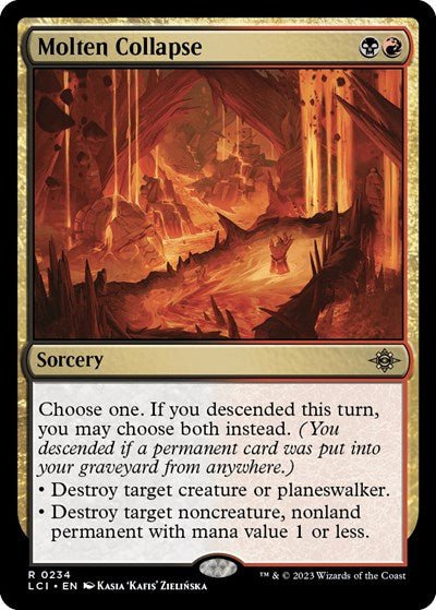 Molten Collapse (The Lost Caverns of Ixalan) Near Mint - Nick Nack's Full Frontal Attack