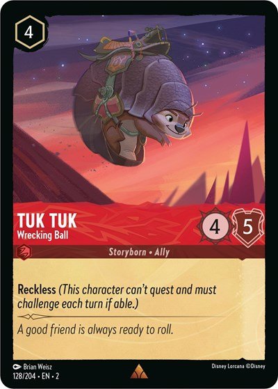 Tuk Tuk - Wrecking Ball (Rise of the Floodborn) Near Mint - Nick Nack's Full Frontal Attack