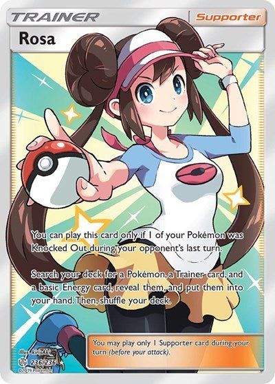Rosa (Full Art) (SM - Cosmic Eclipse) Near Mint Holofoil - Nick Nack's Full Frontal Attack