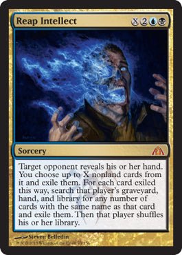 Reap Intellect (Dragon's Maze) Near Mint - Nick Nack's Full Frontal Attack