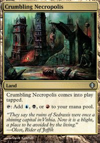 Crumbling Necropolis (Shards of Alara) Light Play - Nick Nack's Full Frontal Attack
