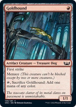 Goldhound (Streets of New Capenna) Near Mint - Nick Nack's Full Frontal Attack