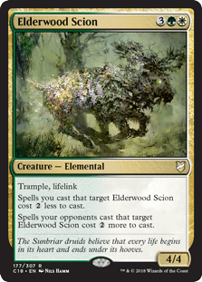 Elderwood Scion (Commander 2018) Near Mint - Nick Nack's Full Frontal Attack