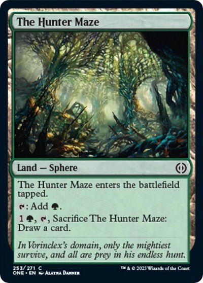 The Hunter Maze (Phyrexia: All Will Be One) Near Mint - Nick Nack's Full Frontal Attack