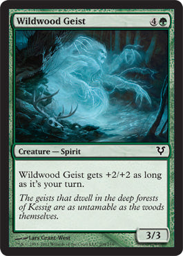 Wildwood Geist (Avacyn Restored) Light Play