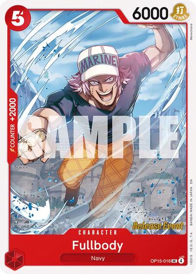 Fullbody (Adventure on Kami's Island Release Event Cards) Near Mint - Nick Nack's Full Frontal Attack