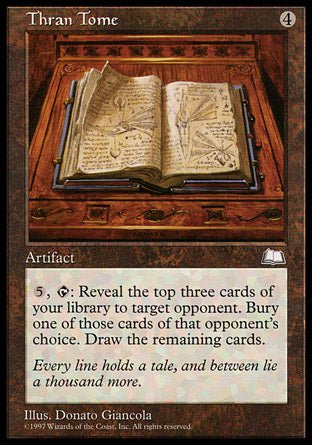 Thran Tome (Weatherlight) Light Play - Nick Nack's Full Frontal Attack