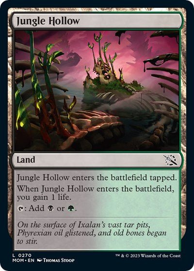 Jungle Hollow (March of the Machine) Near Mint - Nick Nack's Full Frontal Attack