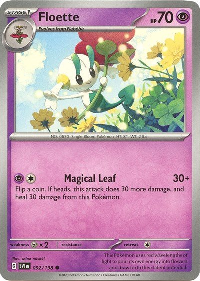 Floette (Scarlet and Violet: Base Set) Near Mint - Nick Nack's Full Frontal Attack