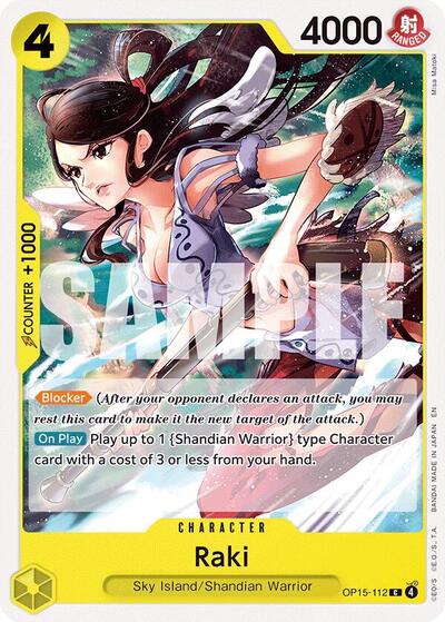 Raki (Adventure on Kami's Island) Near Mint - Nick Nack's Full Frontal Attack