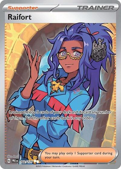 Raifort (SV: Prismatic Evolutions) Near Mint Holofoil