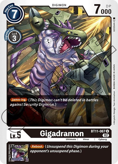 Gigadramon (Dimensional Phase) Near Mint