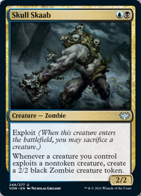 Skull Skaab (Innistrad: Crimson Vow) Near Mint - Nick Nack's Full Frontal Attack