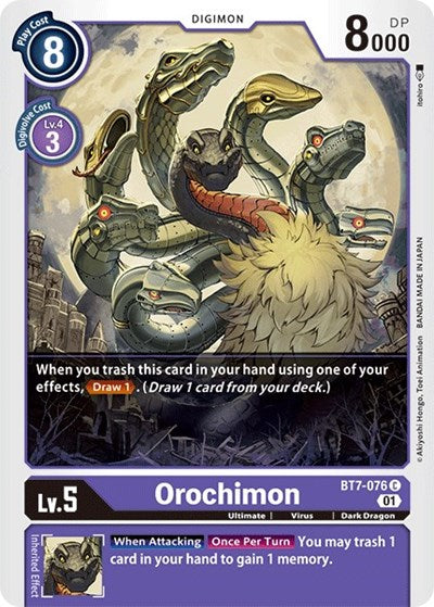 Orochimon (The Next Adventure) Near Mint
