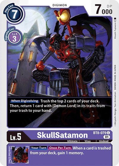 SkullSatamon (New Awakening) Near Mint - Nick Nack's Full Frontal Attack