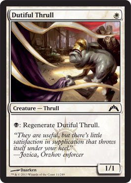 Dutiful Thrull (Gatecrash) Near Mint - Nick Nack's Full Frontal Attack
