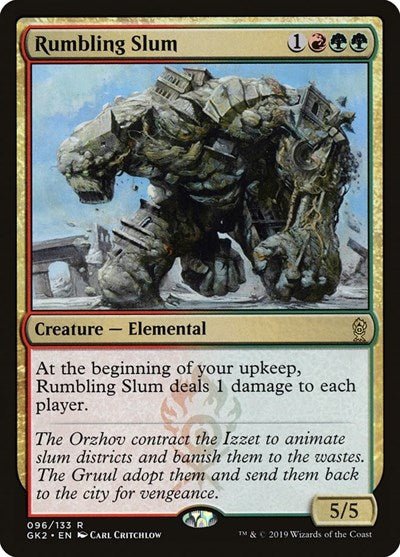 Rumbling Slum (Ravnica Allegiance: Guild Kits) Near Mint - Nick Nack's Full Frontal Attack