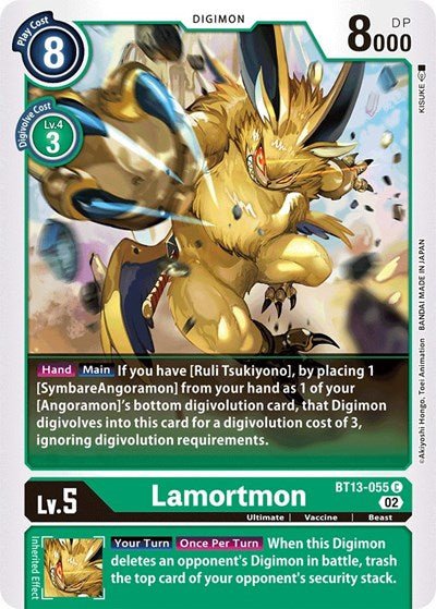 Lamortmon (Versus Royal Knights) Near Mint - Nick Nack's Full Frontal Attack