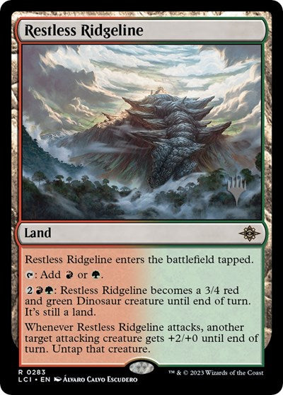 Restless Ridgeline (Promo Pack: The Lost Caverns of Ixalan) Near Mint