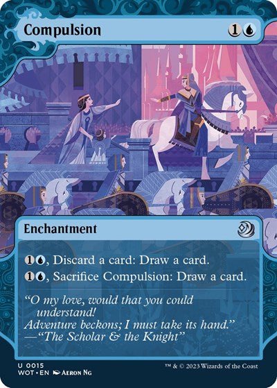 Compulsion (Wilds of Eldraine: Enchanting Tales) Near Mint - Nick Nack's Full Frontal Attack