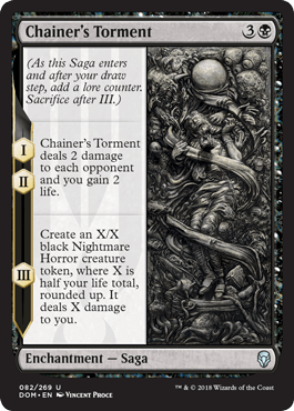 Chainer's Torment (Dominaria) Near Mint - Nick Nack's Full Frontal Attack