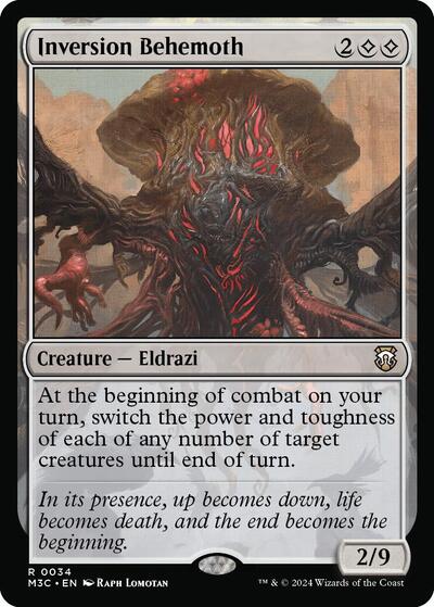 Inversion Behemoth (Commander: Modern Horizons 3) Near Mint - Nick Nack's Full Frontal Attack