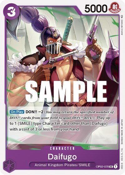Daifugo (Paramount War) Near Mint - Nick Nack's Full Frontal Attack