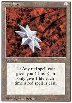 Iron Star (Revised) Near Mint - Nick Nack's Full Frontal Attack