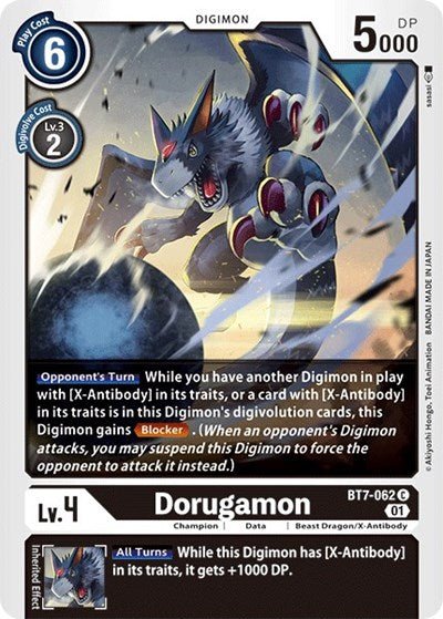 Dorugamon (The Next Adventure) Near Mint - Nick Nack's Full Frontal Attack