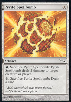 Pyrite Spellbomb (Mirrodin) Light Play