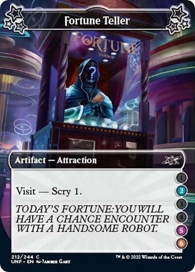 Fortune Teller (2-5-6) (Unfinity) Near Mint - Nick Nack's Full Frontal Attack