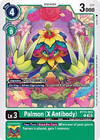 Palmon (X Antibody) (Exceed Apocalypse) Near Mint - Nick Nack's Full Frontal Attack