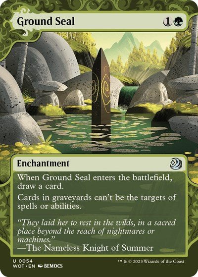 Ground Seal (Wilds of Eldraine: Enchanting Tales) Near Mint - Nick Nack's Full Frontal Attack
