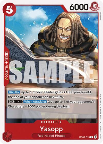 Yasopp (Reprint) (Starter Deck 23: RED Shanks) Near Mint