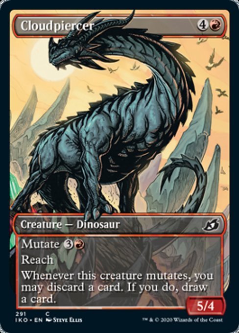 Cloudpiercer (Showcase) (Ikoria: Lair of Behemoths) Near Mint - Nick Nack's Full Frontal Attack