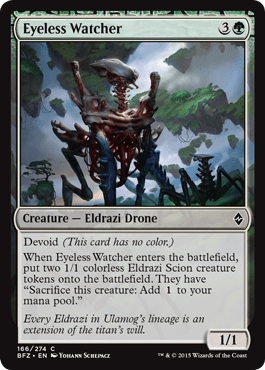 Eyeless Watcher (Battle for Zendikar) Near Mint - Nick Nack's Full Frontal Attack