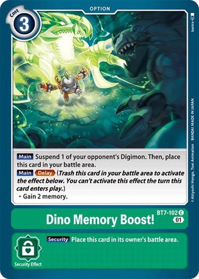 Dino Memory Boost! (The Next Adventure) Near Mint - Nick Nack's Full Frontal Attack