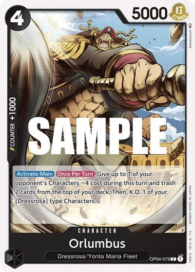 Orlumbus (Kingdoms of Intrigue) Near Mint - Nick Nack's Full Frontal Attack