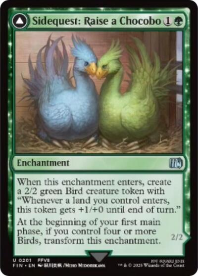 Sidequest: Raise a Chocobo (Universes Beyond: FINAL FANTASY) Near Mint - Nick Nack's Full Frontal Attack