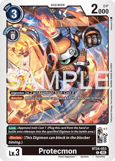 Protecmon (Time Stranger) Near Mint - Nick Nack's Full Frontal Attack