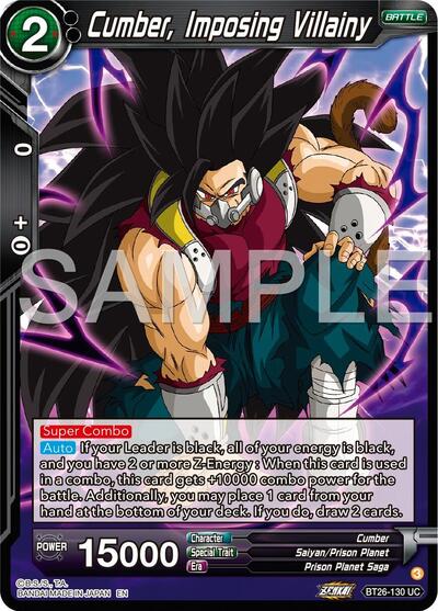 Cumber, Imposing Villainy (Ultimate Advent) Near Mint