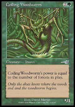 Coiling Woodworm (Nemesis) Near Mint - Nick Nack's Full Frontal Attack